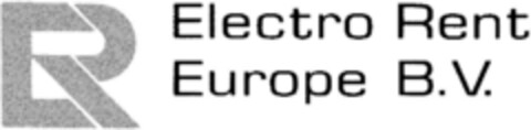 ER Electro Rent Europe B.V. Logo (DPMA, 06/17/1991)