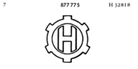 H Logo (DPMA, 21.03.1969)