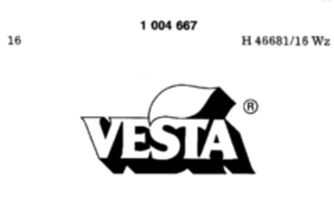 VESTA Logo (DPMA, 19.10.1979)