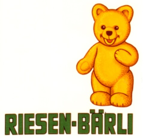 RIESEN-BÄRLI Logo (DPMA, 03/25/1980)