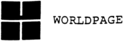 WORLDPAGE Logo (DPMA, 26.08.1991)