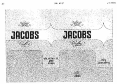 JACOBS Coffee Logo (DPMA, 11.12.1975)