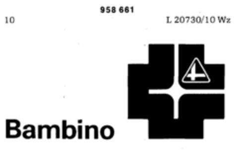 Bambino Logo (DPMA, 14.11.1975)