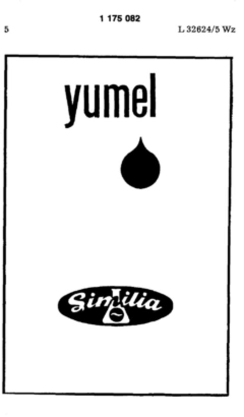 yumel Similia Logo (DPMA, 22.08.1989)