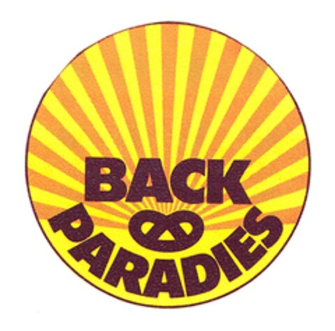 BACK PARADIES Logo (DPMA, 02.04.1979)