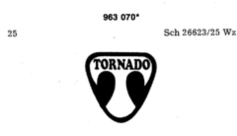 TORNADO Logo (DPMA, 23.06.1977)