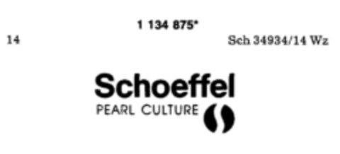 Schoeffel PEARL CULTURE Logo (DPMA, 12/16/1988)