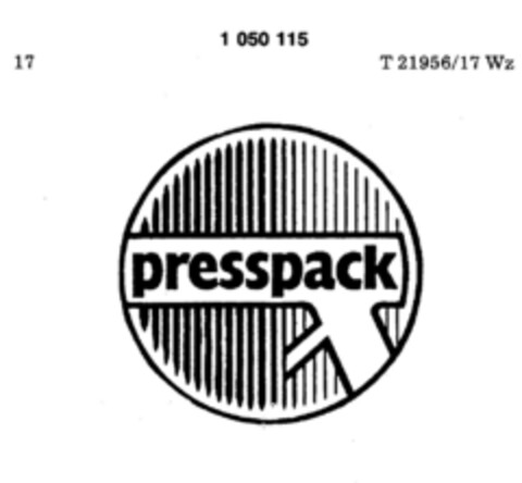 presspack Logo (DPMA, 08/26/1982)