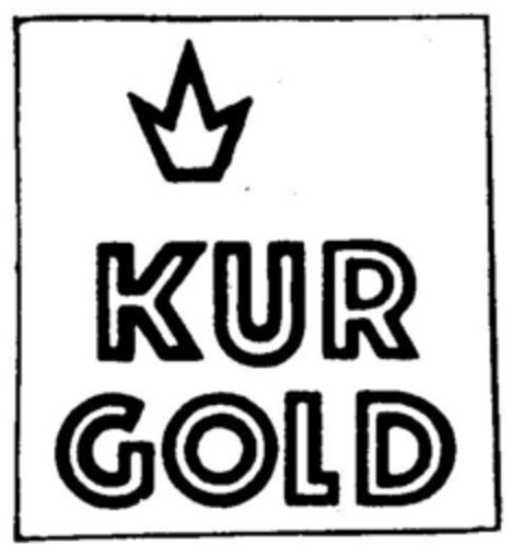 KUR GOLD Logo (DPMA, 03.08.1961)