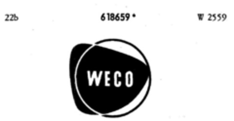 WECO Logo (DPMA, 25.02.1952)