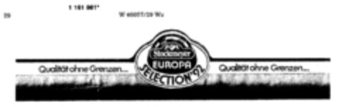Stockmeyer EUROPA SELECTION`92 Qualität ohne Grenzen Logo (DPMA, 01.02.1990)