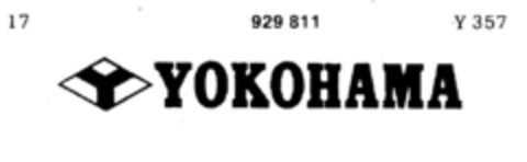 YOKOHAMA Logo (DPMA, 06.11.1973)