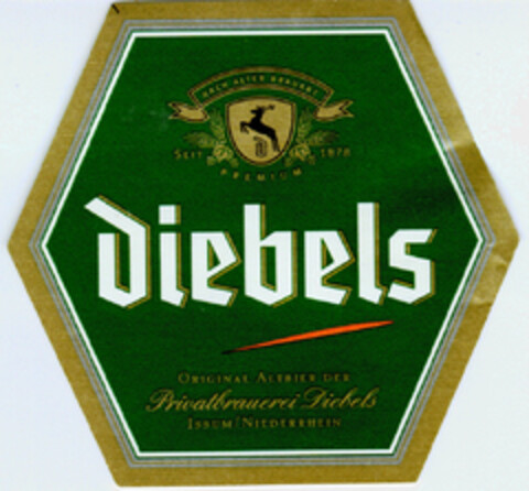 diebels Logo (DPMA, 07.04.2000)