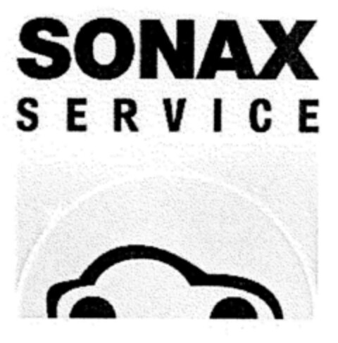 SONAX SERVICE Logo (DPMA, 09/04/2000)