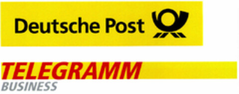 Deutsche Post TELEGRAMM BUSINESS Logo (DPMA, 19.12.2000)