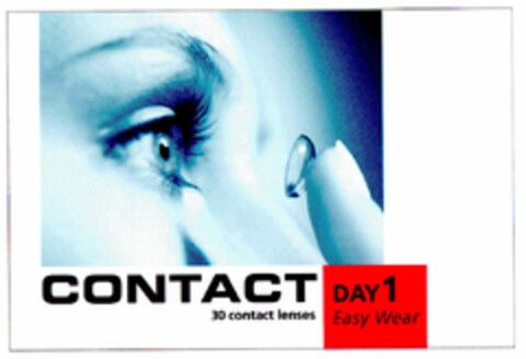 CONTACT 30 contact lenses Logo (DPMA, 03/19/2001)