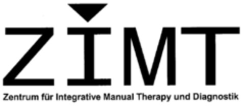 ZIMT Zentrum für Integrative Manual Therapy und Diagnostik Logo (DPMA, 16.10.2001)