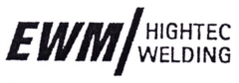 EWM HIGHTEC WELDING Logo (DPMA, 13.08.2008)