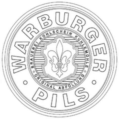 WARBURGER PILS Logo (DPMA, 25.02.2009)