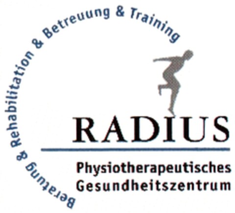 RADIUS Physiotherapeutisches Gesundheitszentrum Logo (DPMA, 16.02.2012)