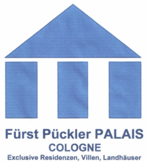 Fürst Pückler PALAIS COLOGNE Logo (DPMA, 12/28/2013)