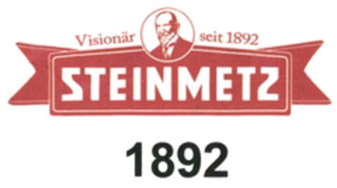 Visionär seit 1892 STEINMETZ 1892 Logo (DPMA, 03/22/2016)