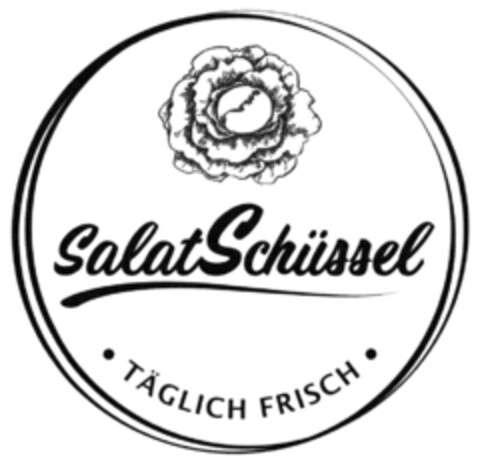 SalatSchüssel · TÄGLICH FRISCH · Logo (DPMA, 07/18/2017)