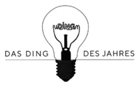 DiNG DAS DING DES JAHRES Logo (DPMA, 27.01.2018)