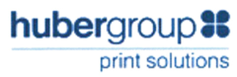 hubergroup print solutions Logo (DPMA, 28.04.2020)