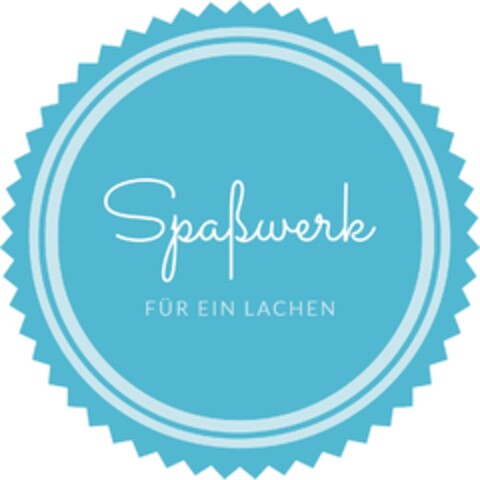 Spaßwerk FÜR EIN LACHEN Logo (DPMA, 09/18/2020)