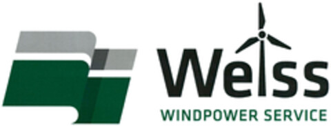 Weiss WINDPOWER SERVICE Logo (DPMA, 24.09.2021)