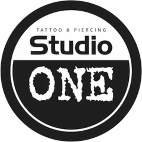 TATTOO & PIERCING Studio ONE Logo (DPMA, 05.10.2021)