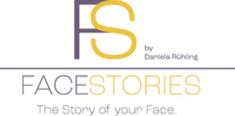 FS by Daniela Rühling FACESTORIES The Story of your Face. Logo (DPMA, 31.10.2023)
