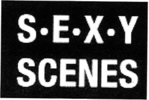 S·E·X·Y SCENES Logo (DPMA, 02/14/2003)