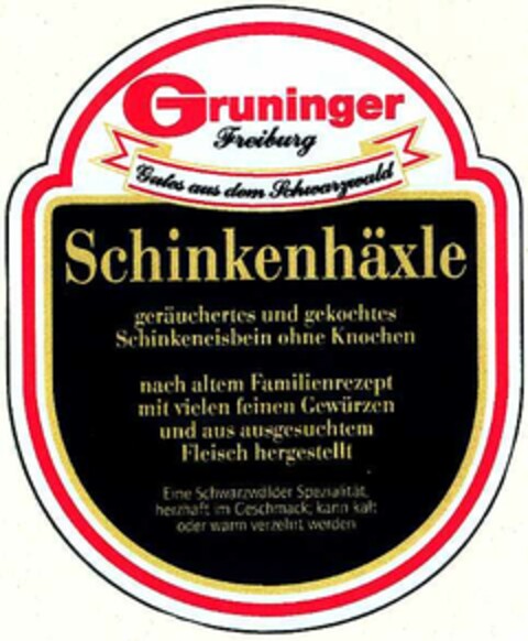 Gruninger Schinkenhäxle Logo (DPMA, 06.03.2003)