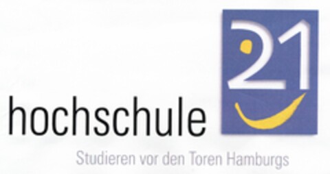 hochschule 21 Studieren vor den Toren Hamburgs Logo (DPMA, 10/18/2004)