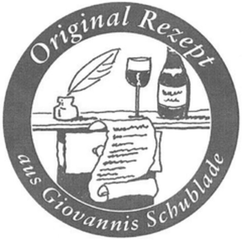 Original Rezept aus Giovannis Schublade Logo (DPMA, 13.04.2007)