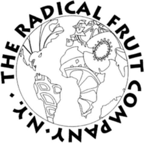 THE RADICAL FRUIT COMPANY N.Y. Logo (DPMA, 28.06.1995)