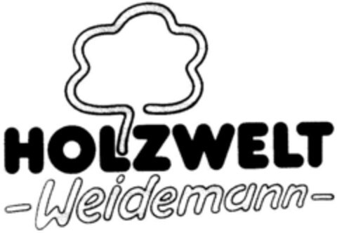 HOLZWELT -Weidemann- Logo (DPMA, 03.09.1996)