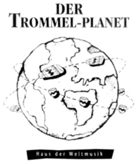 DER TROMMEL-PLANET Logo (DPMA, 11/05/1997)