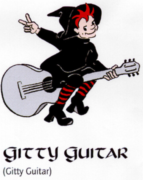 Gitty Guitar Logo (DPMA, 29.06.1998)