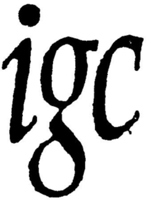 igc Logo (DPMA, 18.08.1999)