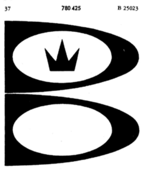 B Logo (DPMA, 15.06.1961)