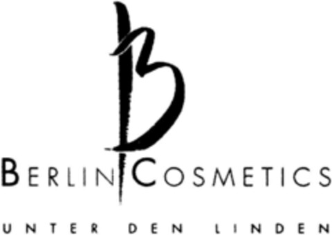 BERLIN COSMETICS UNTER DEN LINDEN Logo (DPMA, 17.08.1993)