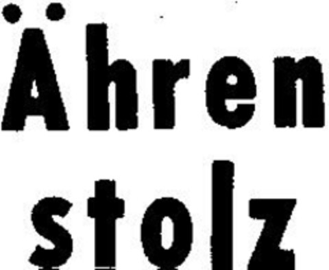 Ähren stolz Logo (DPMA, 10/10/1973)