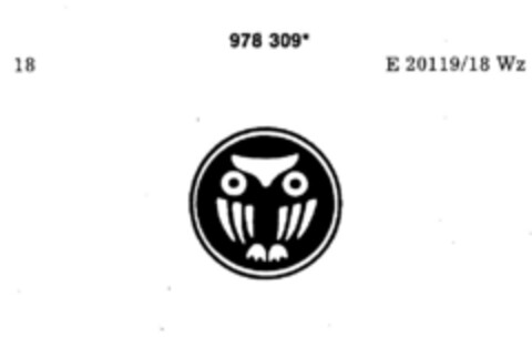 978309 Logo (DPMA, 20.09.1978)