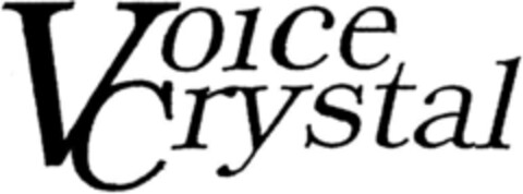 Voice Crysta1 Logo (DPMA, 10/01/1993)