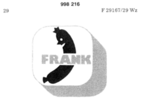 FRANK Logo (DPMA, 01.08.1979)