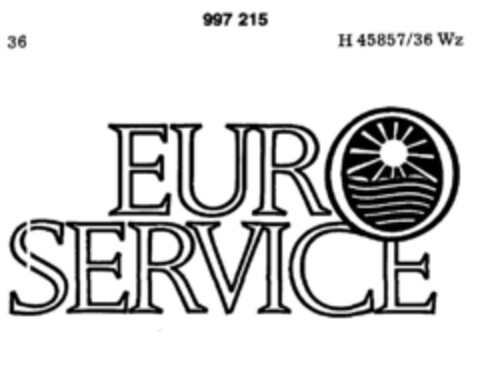 EURO SERVICE Logo (DPMA, 02.04.1979)
