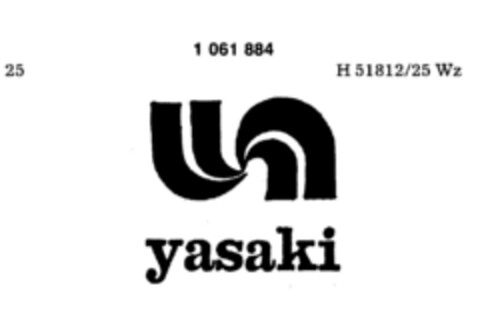 yasaki Logo (DPMA, 10/03/1983)